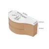 Picture of 35" Floating Single Curved Bathroom Vanity with Sink & Storage, Set of 2 – Natural – AUD-H2615