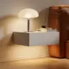 Lumio Floating Smart Nightstand with Charging Station & Light, Set of 2