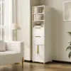 Aro 59" Freestanding Bathroom Storage Cabinet with Shelves, Drawers & Doors