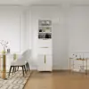 Aro 59" Freestanding Bathroom Storage Cabinet with Shelves, Drawers & Doors