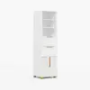 Aro 59" Freestanding Bathroom Storage Cabinet with Shelves, Drawers & Doors