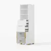 Aro 59" Freestanding Bathroom Storage Cabinet with Shelves, Drawers & Doors