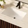 Aura 36" Fluted Freestanding Bathroom Vanity with Sink and Light