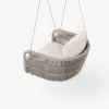 Picture of Costra Aluminium and Handwoven Rope Outdoor Hanging Swing Chair Single Seater