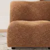 40 cm Performance Boucle Upholstered Curved Slipper Accent Chair – AUD-H2646