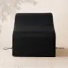 600D Polyester Waterproof Weatherproof Patio Chair Cover Black