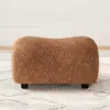 15" Performance Boucle Curve Ottoman – AUD-H2656