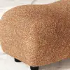 15" Performance Boucle Curve Ottoman – AUD-H2656