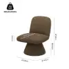 45 cm Performance Boucle Upholstered Swivel Slipper Accent Chair – AUD-H2661