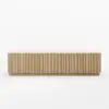 Picture of Aura TV Stand Set of Ash Wood Slatted TV Stand & Coffee Table with Sintered Stone Top – Natural
