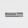 Fero TV Stand Set of Wood Gray Extendable TV Stand & Rectangular Coffee Table