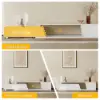 Fero TV Stand Set of Wood White Extendable TV Stand & Rectangular Coffee Table – AUD-H2692