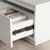 Fero TV Stand Set of Wood White Extendable TV Stand & Rectangular Coffee Table – AUD-H2692