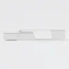 Fero TV Stand Set of Wood White Extendable TV Stand & Rectangular Coffee Table – AUD-H2692