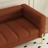 Axial 3-Piece Sofa Set of Chaise Sofa with Ottomans & Accent Chair – AUD-H2694