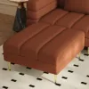 Axial 3-Piece Sofa Set of Chaise Sofa with Ottomans & Accent Chair – AUD-H2694