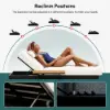 Tevara Single Outdoor Teak & Aluminium Adjustable Chaise Lounge with Black Cover