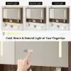 100cm Walnut LED Medicine Cabinet with Adjustable Lighting, Demister and Digital Clock