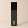 Artis 150 cm Bathroom Storage Cabinet – Freestanding Linen Tower with 2 Drawers & 2 Doors
