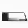 Modern 87" L-Shaped Right-Hand Executive Desk with Storage