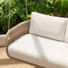 Picture of Costra 2-Seater Outdoor Aluminium Handwoven Rope Hanging Swing Chair