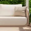 Picture of Costra 2-Seater Outdoor Aluminium Handwoven Rope Hanging Swing Chair