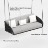 Cocaro 2-Seater Woven Outdoor Patio Swing