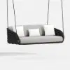 Cocaro 2-Seater Woven Outdoor Patio Swing