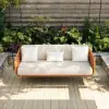 Cocaro 2-Seater Woven Performance Outdoor Swing with Plush Cushioning