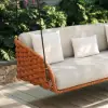 Cocaro 2-Seater Woven Performance Outdoor Swing with Plush Cushioning