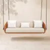 Cocaro 2-Seater Woven Performance Outdoor Swing with Plush Cushioning