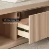 Velar 47"-67" Extendable Coffee Table with Sintered Stone Top and Storage – Beige