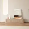 Velar 180 - 290 cm Extendable Fluted TV Stand with Sintered Stone Top & 3 Drawers