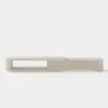 Velar 180 - 290 cm Extendable Fluted TV Stand with Sintered Stone Top & 3 Drawers
