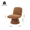 45 cm Performance Boucle Upholstered Swivel Slipper Accent Chair – AUD-H2747