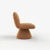45 cm Performance Boucle Upholstered Swivel Slipper Accent Chair – AUD-H2747