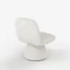 45 cm Performance Boucle Upholstered Swivel Slipper Accent Chair – AUD-H2750