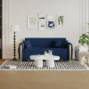 72" Full 2-Seater Linen Convertible Sleeper Sofa – AUD-H2752