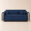 72" Full 2-Seater Linen Convertible Sleeper Sofa – AUD-H2752