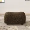15" Performance Boucle Curve Ottoman – AUD-H2753