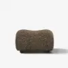 15" Performance Boucle Curve Ottoman – AUD-H2753