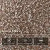 Picture of 15" Performance Boucle Curve Ottoman – AUD-H2754