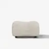 15" Performance Boucle Curve Ottoman – AUD-H2755