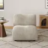 40 cm Performance Boucle Upholstered Curved Slipper Accent Chair – AUD-H2756