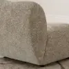 40 cm Performance Boucle Upholstered Curved Slipper Accent Chair – AUD-H2756