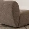 40 cm Performance Boucle Upholstered Curved Slipper Accent Chair – AUD-H2757