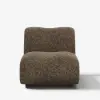 40 cm Performance Boucle Upholstered Curved Slipper Accent Chair – AUD-H2758