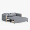 72" Full 2-Seater Linen Convertible Sleeper Sofa – AUD-H2759