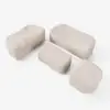 Costra Outdoor 600D Tough Canvas Waterproof Patio Furniture Set Covers in Ivory