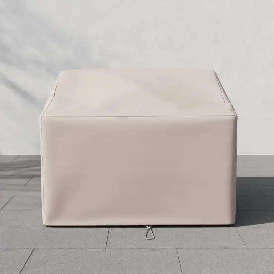 Picture of Tevara Outdoor 600D Tough Canvas Waterproof Patio Furniture Covers in Ivory – 92cm